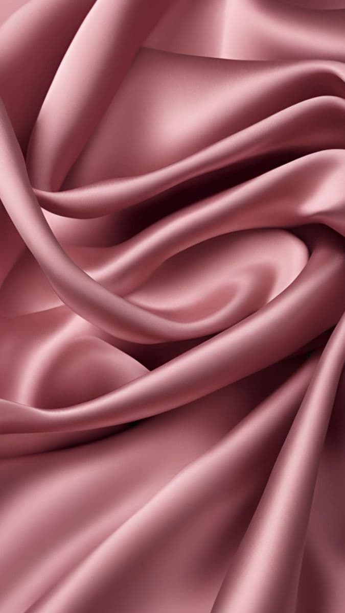 Satin de Soie Premium - Vieux Rose Lumineux